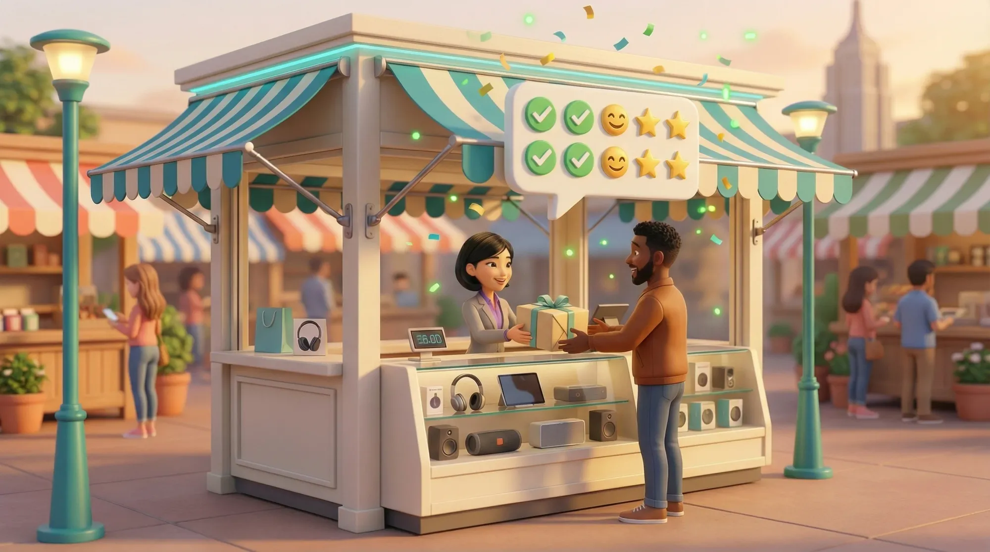 Successful local sale completed after direct messaging negotiation on ShopBroker