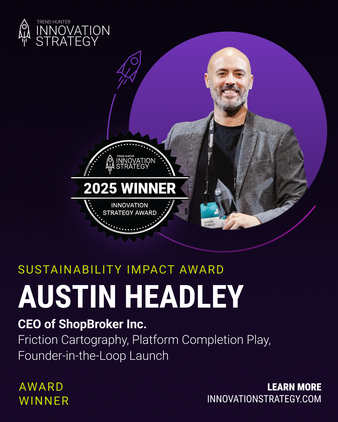 We Did It! ShopBroker Wins Innovation Award for Sustainability Impact