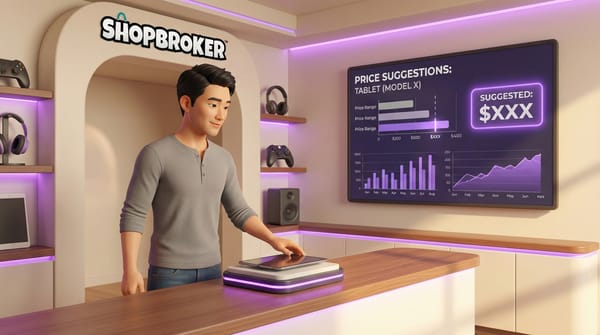 ShopBroker World illustration for Price Genius Meets ShopBroker: Smart Pricing for Secure Local Transactions