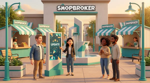 ShopBroker World illustration for Welcome to Our Growing Community: Your First ShopBroker Feature Update